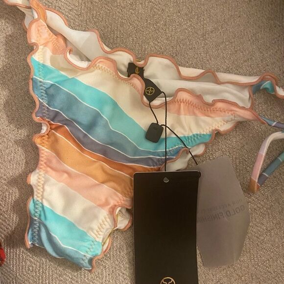 NWT Vix Paula Hermanny Tie Side Hipster Alyssa Bikini Bottoms Multiple size - Picture 4 of 10